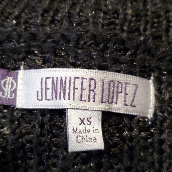 NWOT Jennifer Lopez Sequenced Snap Caridgan - Picture 10 of 15